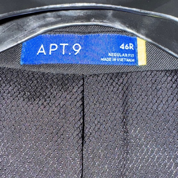 Apt. 9 Classic Black Men's Blazer - Picture 2 of 3